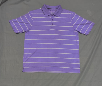 Cutter & Buck Men Sport Purple Polo T Shirt