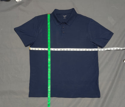 Old Navy Men Sport Blue Polo T Shirt