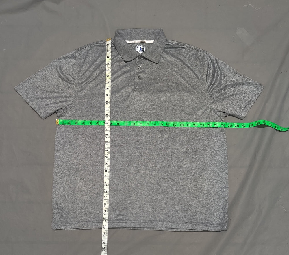 Golf America Men Sport Gray  Polo T Shirt