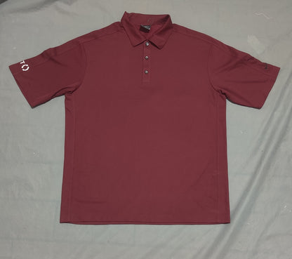 Nike Golf Men Sport Maroon Polo T Shirt