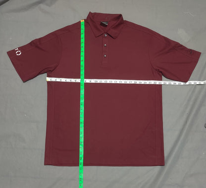 Nike Golf Men Sport Maroon Polo T Shirt