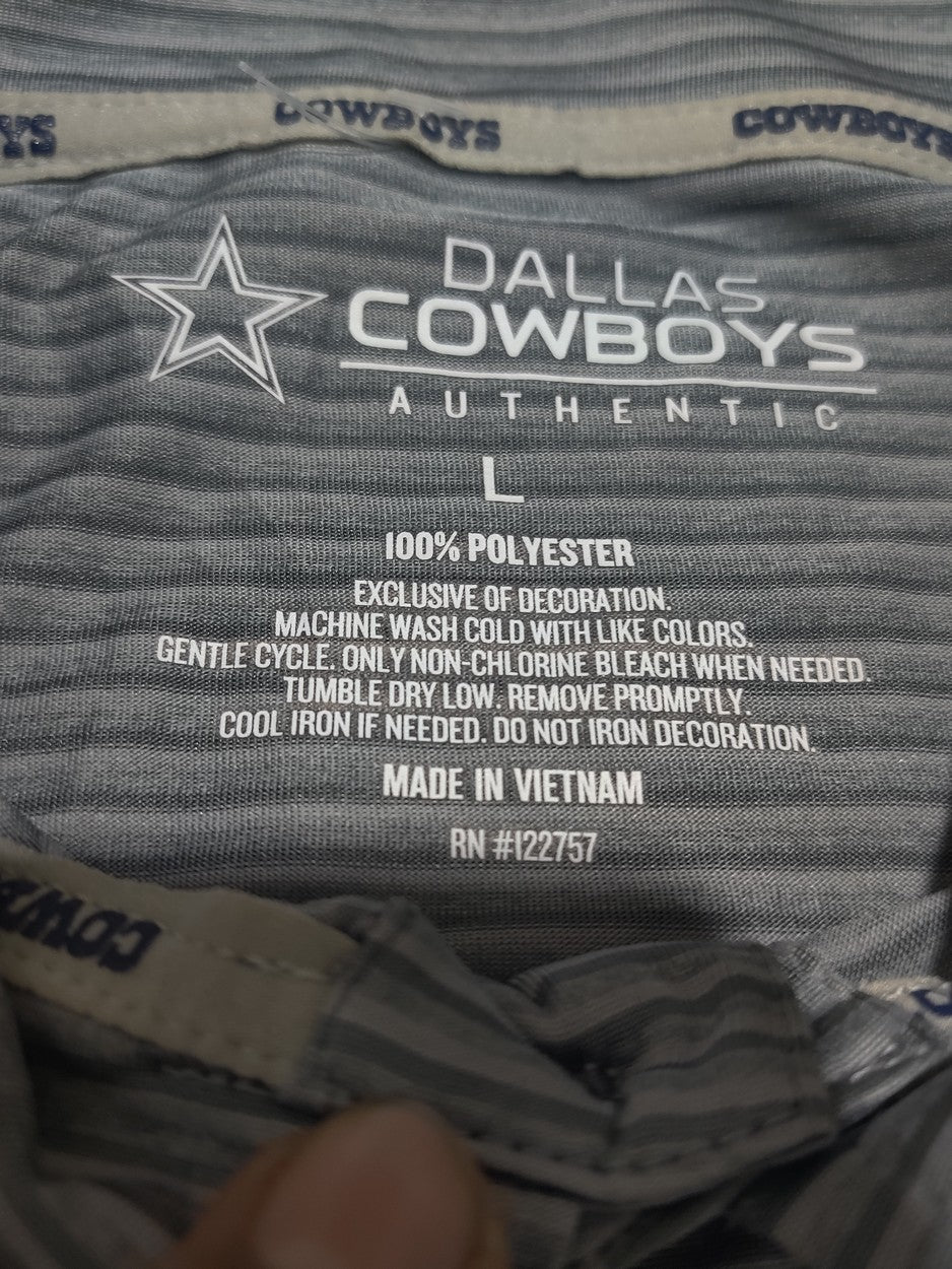 Cow Boys  Men Sport Gray Polo T Shirt