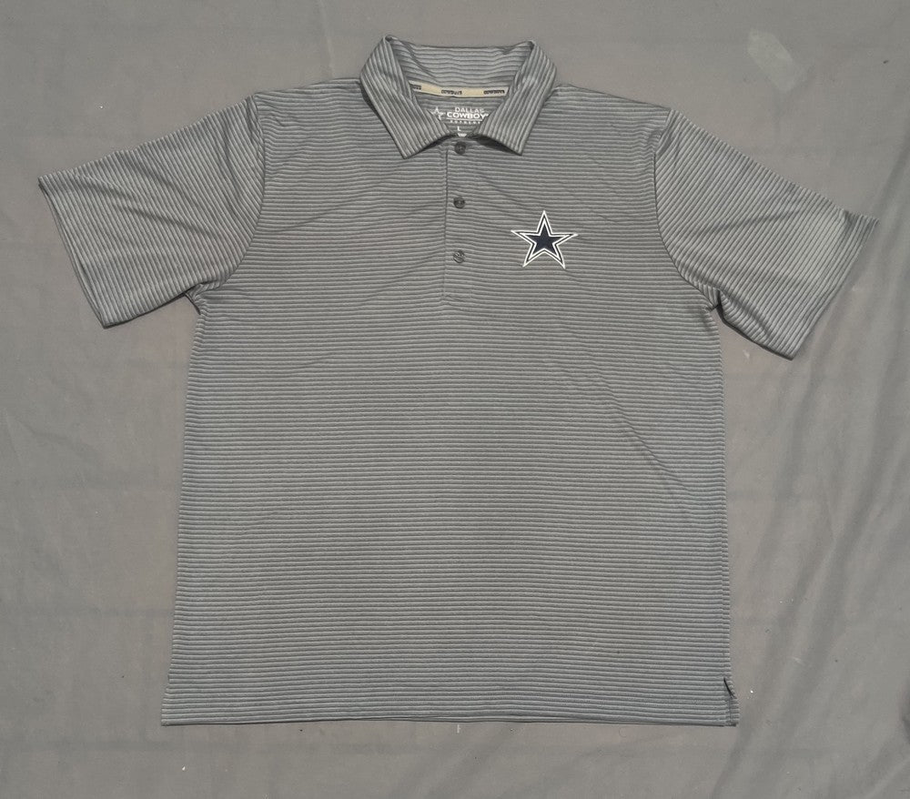 Cow Boys  Men Sport Gray Polo T Shirt