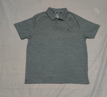 Hurley Men Sport Green Polo T Shirt