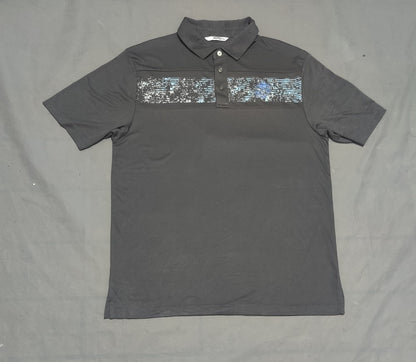 Ben Hogan Men Sport Gray Polo T Shirt