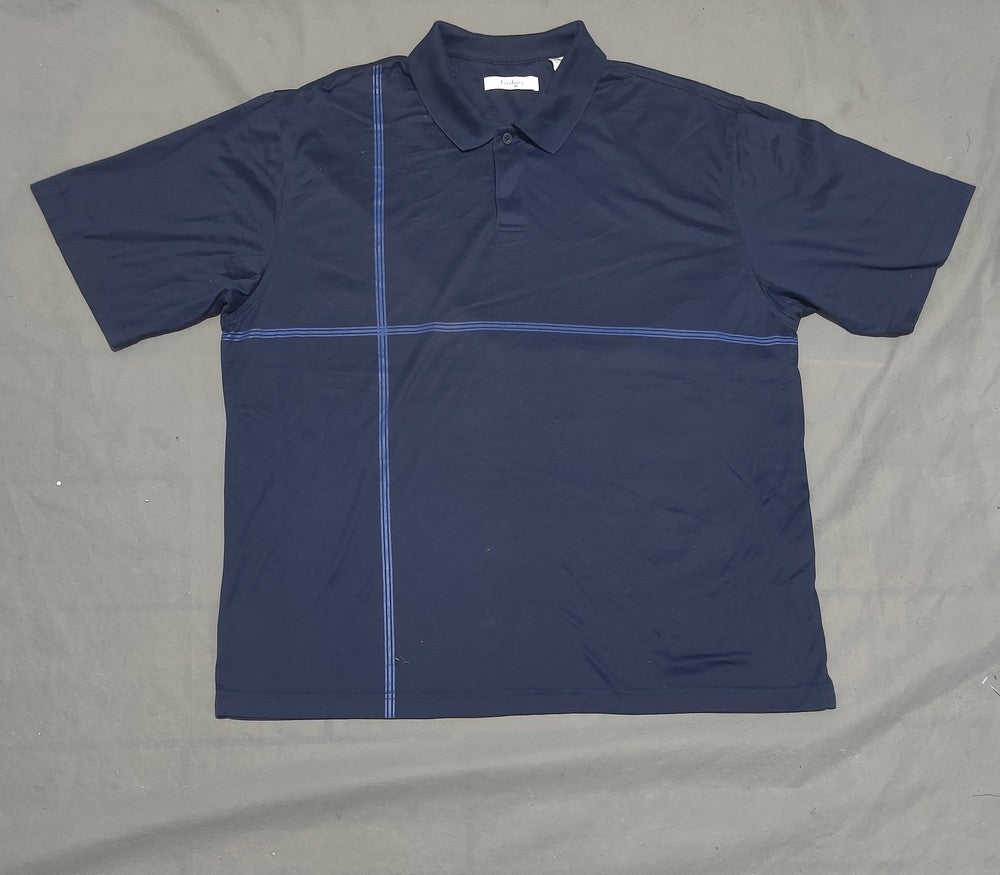 Turnbury Men Sport Blue Polo T Shirt
