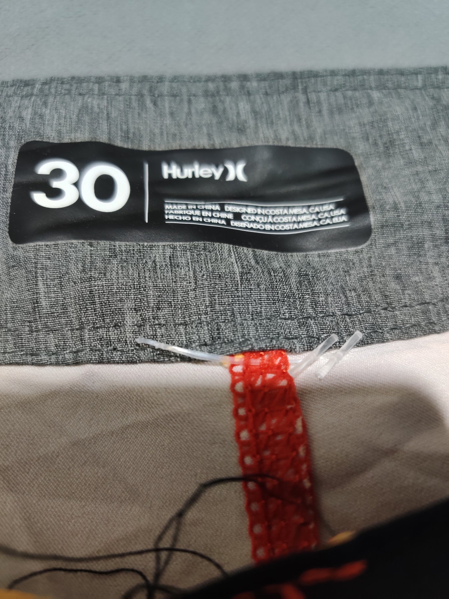 Hurley Men Sport Orange Short