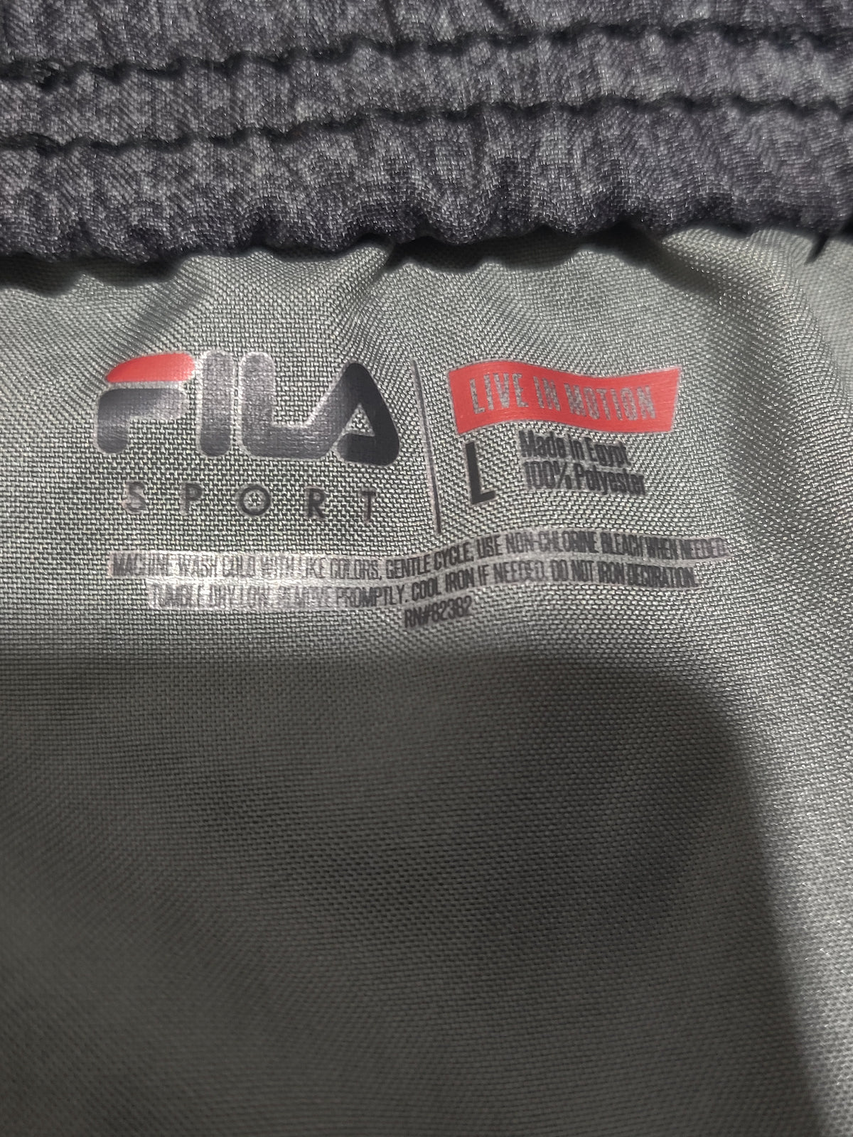Fila Men Sport Gray Short – Preloved Labels (view 3)