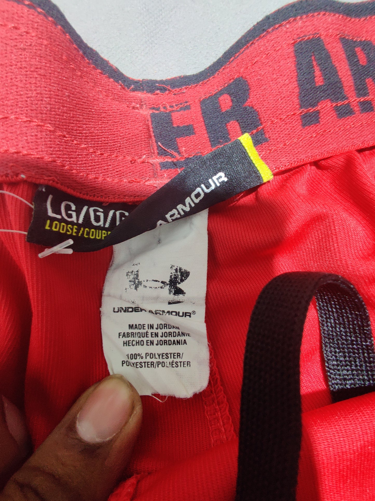 Under Armour Men Sport Red Short