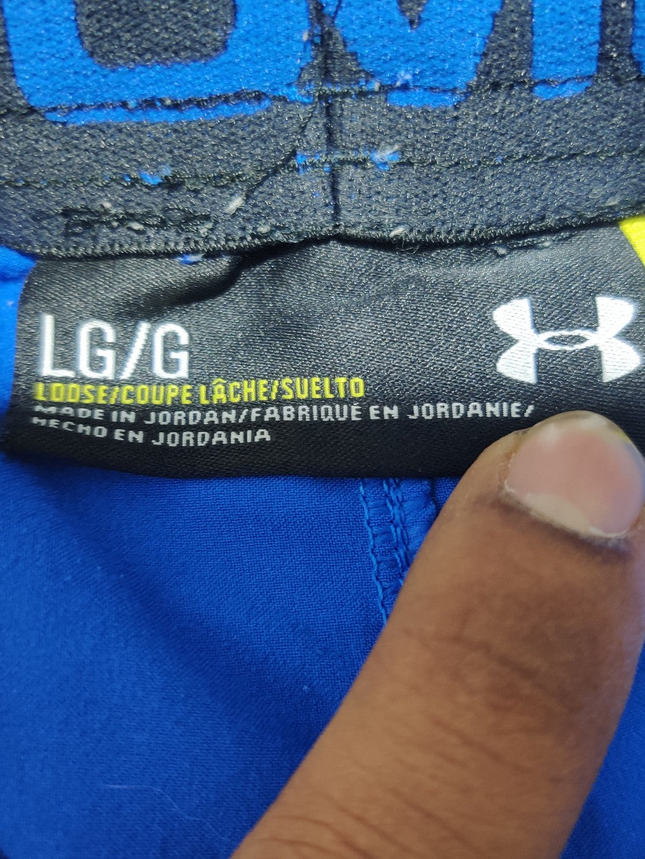 Under Armour Men Sport Blue Short – Preloved Labels (view 3)