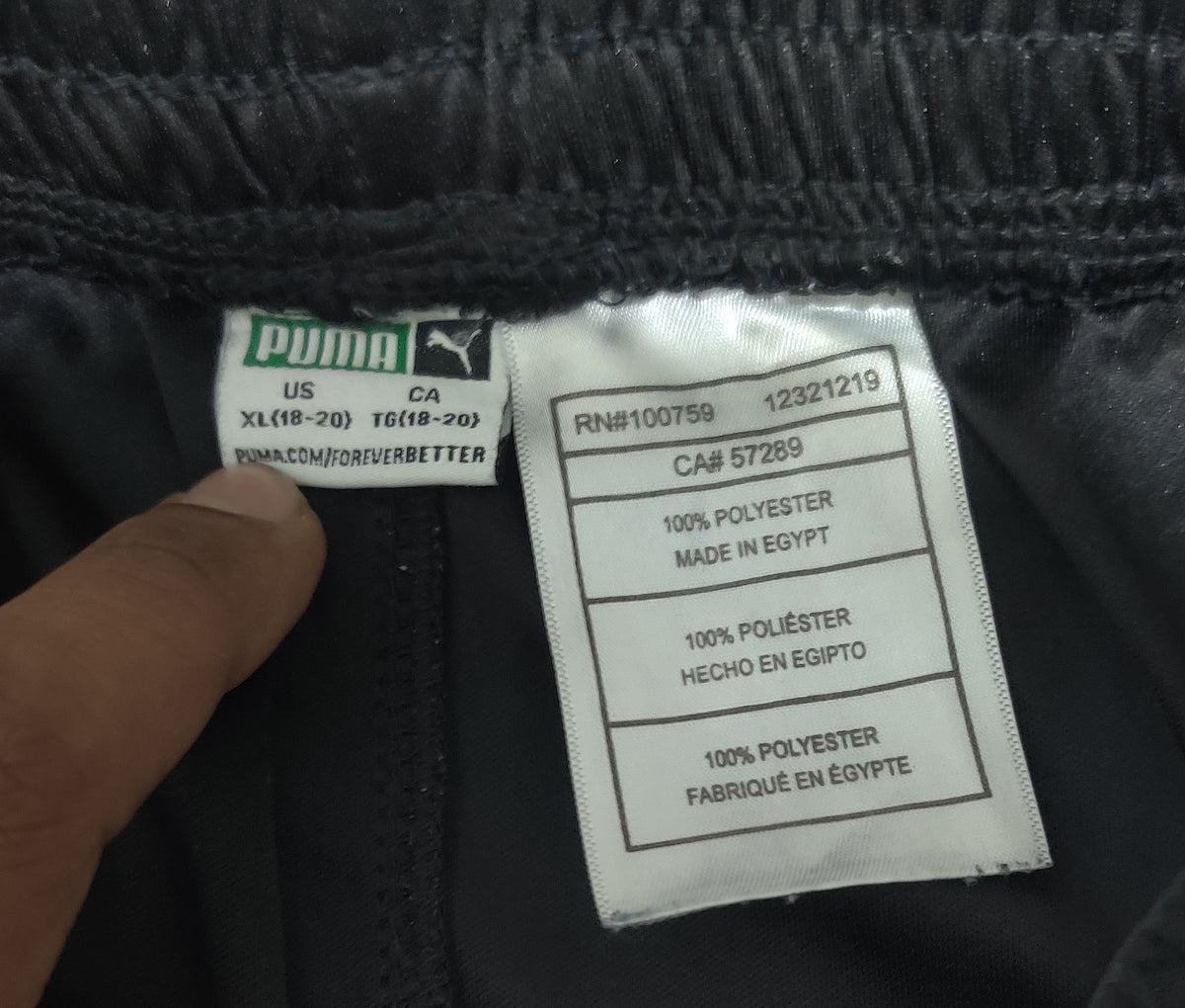 Puma Men Sport Black Short – Preloved Labels (view 3)
