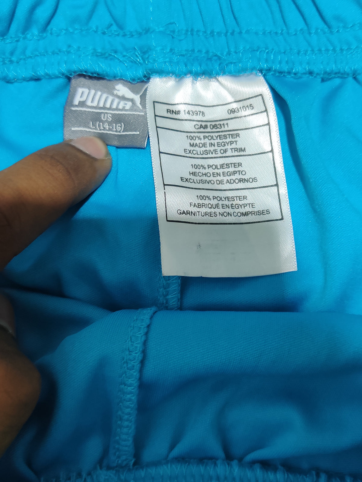 Puma Men Sport Blue Short – Preloved Labels (view 3)