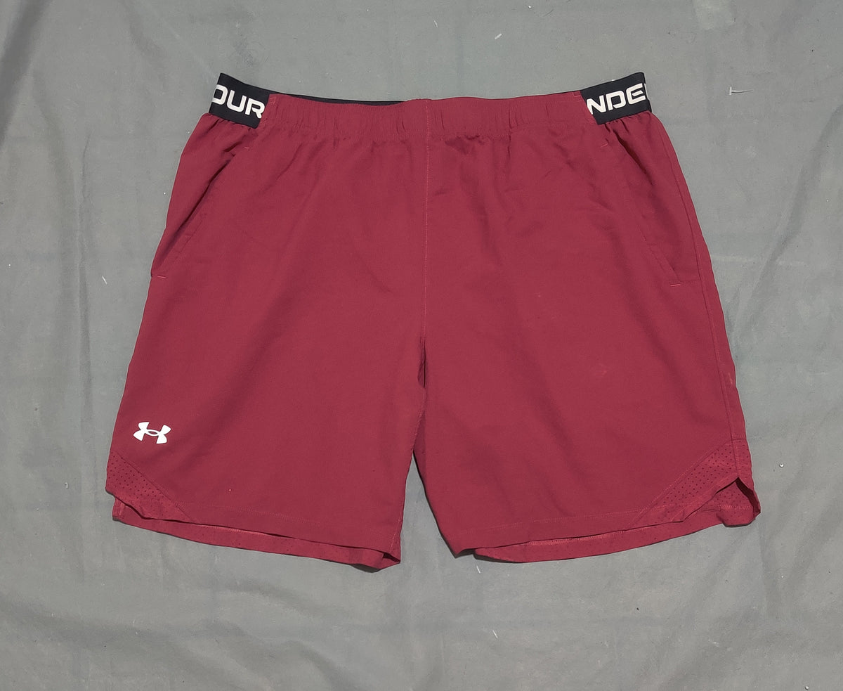Under Armour Men Sport Maroon Short – Preloved Labels (view 2)