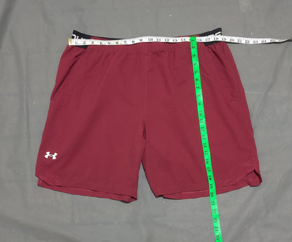 Under Armour Men Sport Maroon Short – Preloved Labels (view 4)