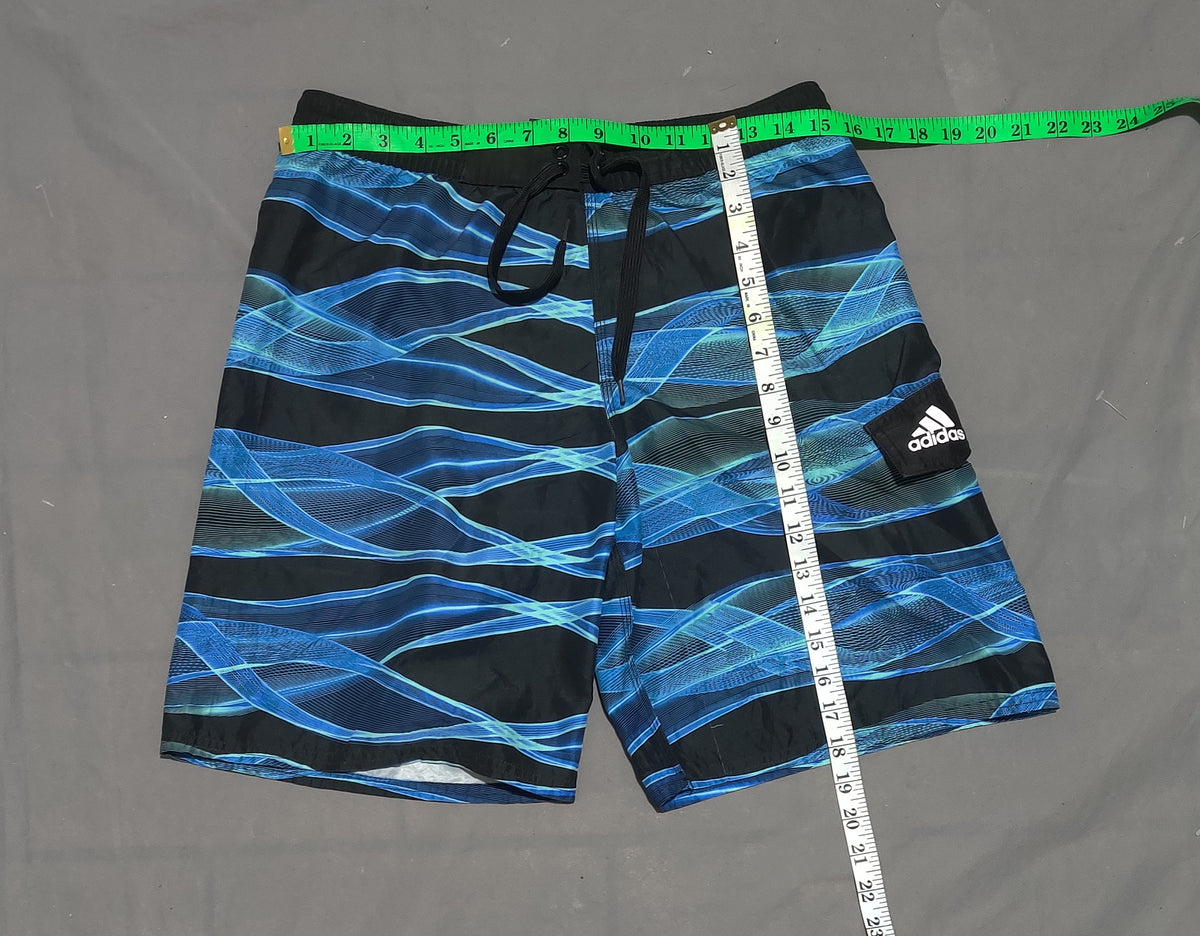 Adidas Men Sport Blue Short – Preloved Labels (view 4)