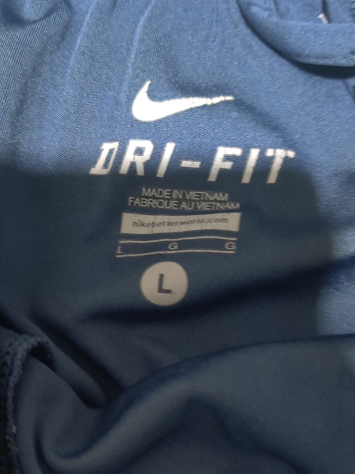 Nike Dri Fit Men Sport Blue Short – Preloved Labels (view 3)
