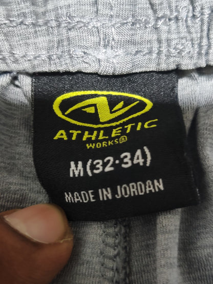Athletic Men Sport Gray Short