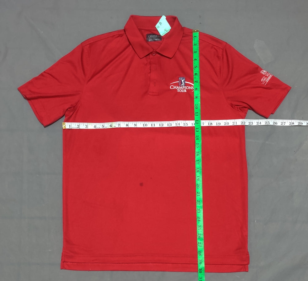 Chaser Men Sport Red Polo T Shirt – Preloved Labels (view 4)