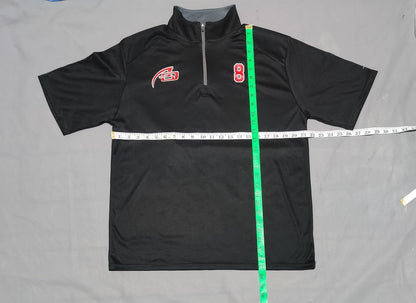 Badger Men Sport Black Polo T Shirt