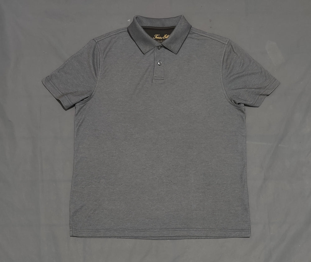 Fasso Elba Men Sport Gray Polo T Shirt