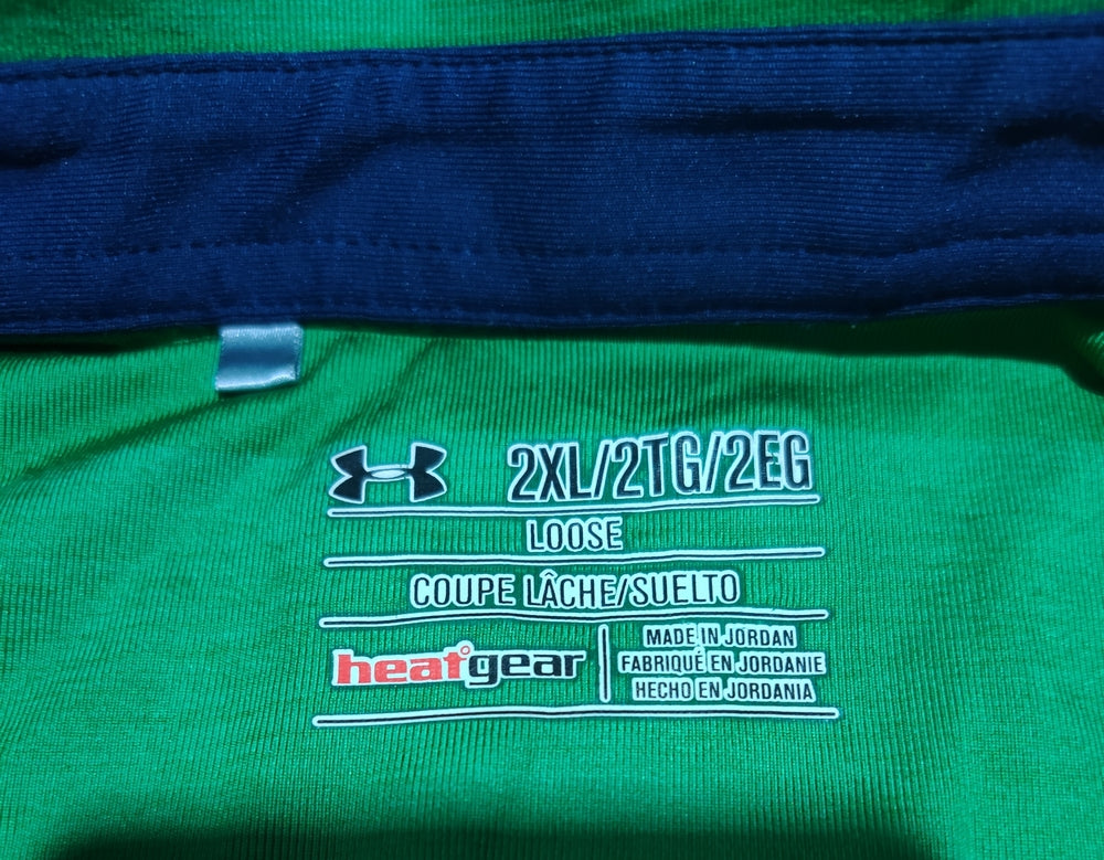 Under Armour Men Sport Green Polo T Shirt – Preloved Labels (view 3)