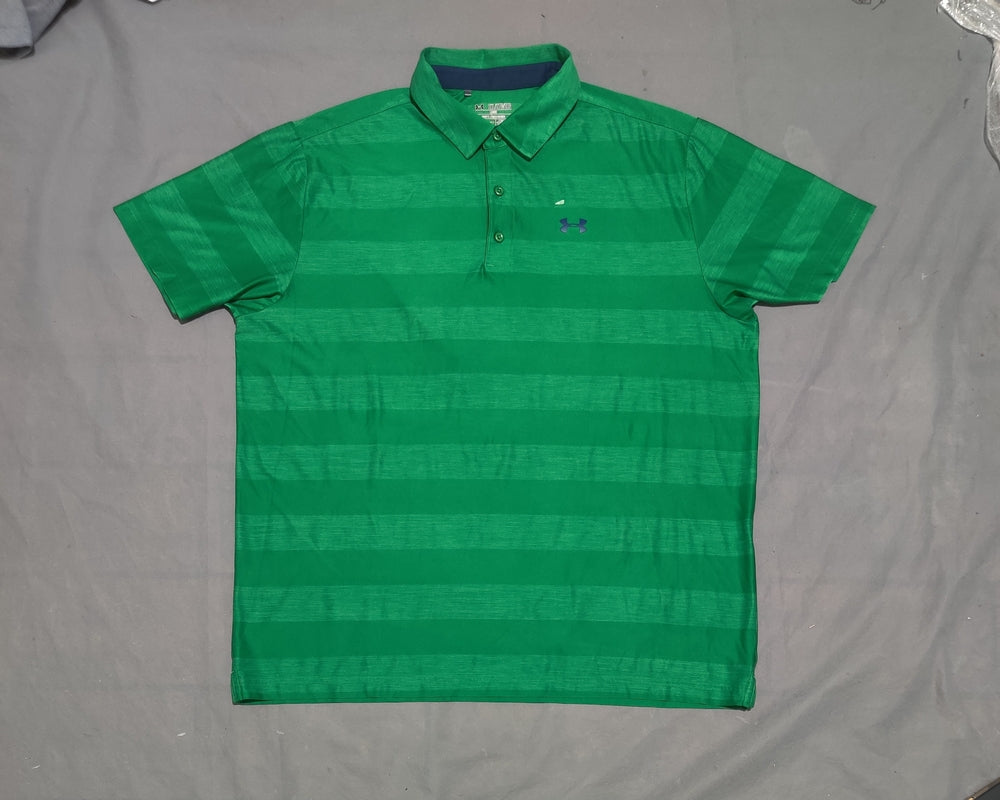 Under Armour Men Sport Green Polo T Shirt – Preloved Labels (view 2)