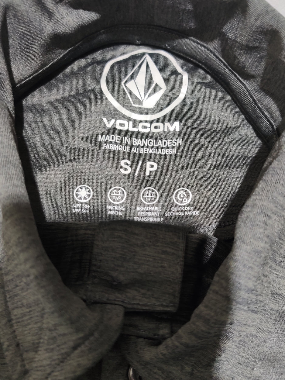 Volcom Men Sport Gray Polo T Shirt – Preloved Labels (view 3)