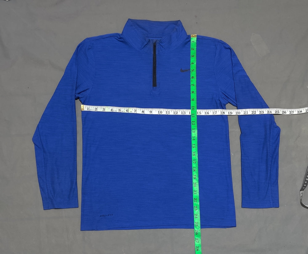Nike Dri Fit Men Sport Blue Polo T Shirt – Preloved Labels (view 4)