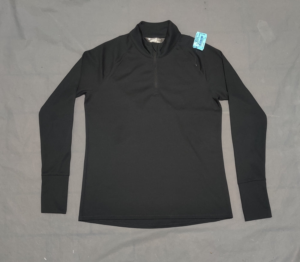 Tuff Athletics Men Sport Black Polo T Shirt