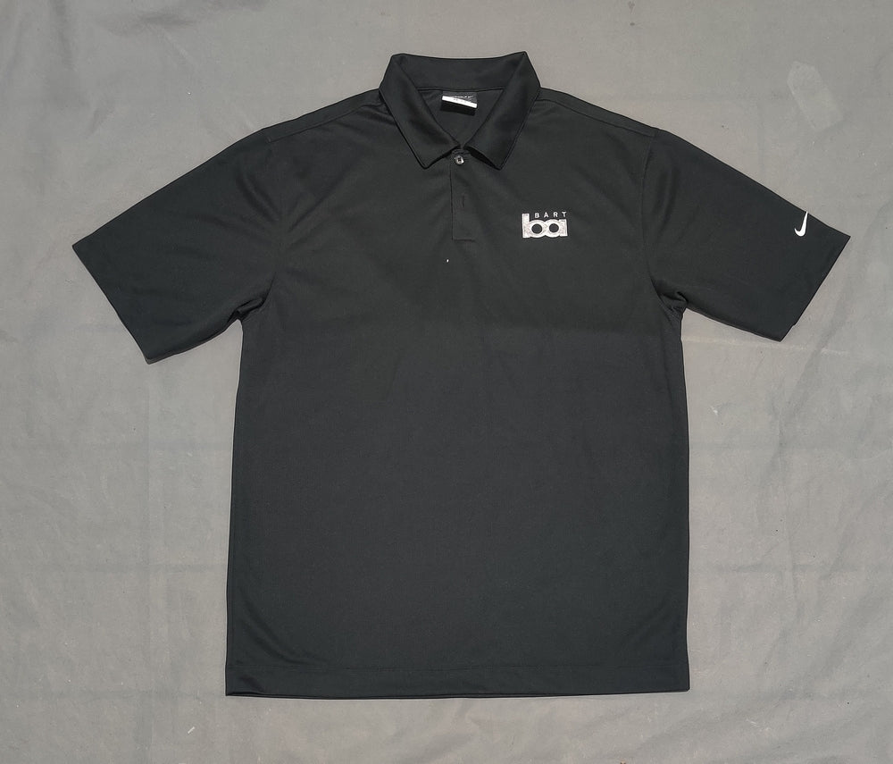 Nike Men Sport Black Polo T Shirt – Preloved Labels (view 2)