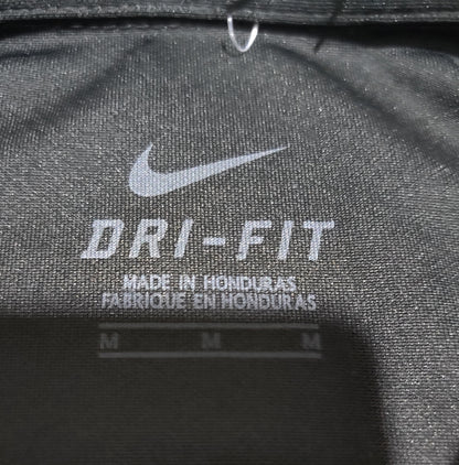 Nike Dri Fit Men Sport Black Polo T Shirt