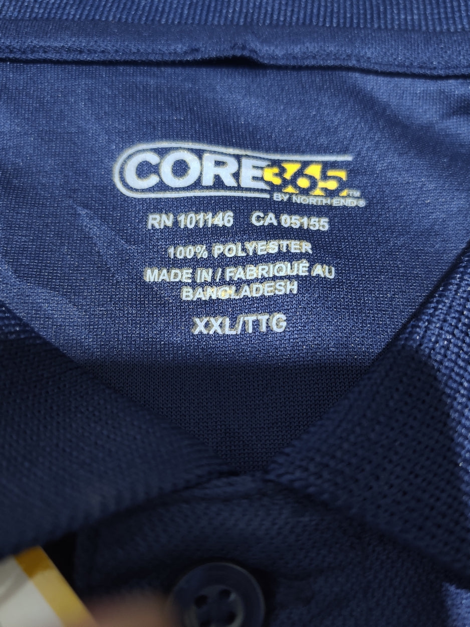 Core 365 Men Sport Blue Polo T Shirt