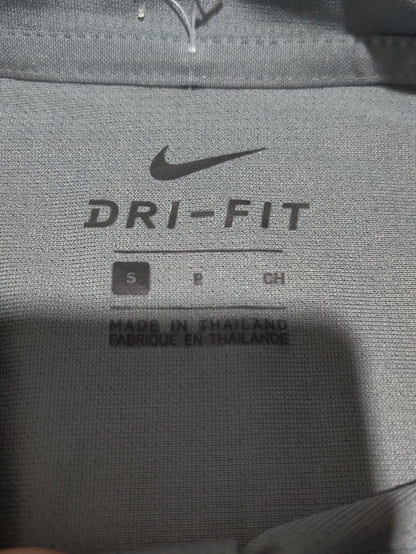 Nike Dri Fit Men Sport Gray Polo T Shirt