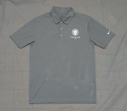 Nike Dri Fit Men Sport Gray Polo T Shirt