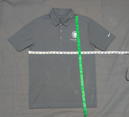 Nike Dri Fit Men Sport Gray Polo T Shirt