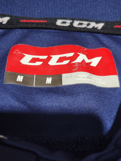 CCM Men Sport Blue Polo T Shirt