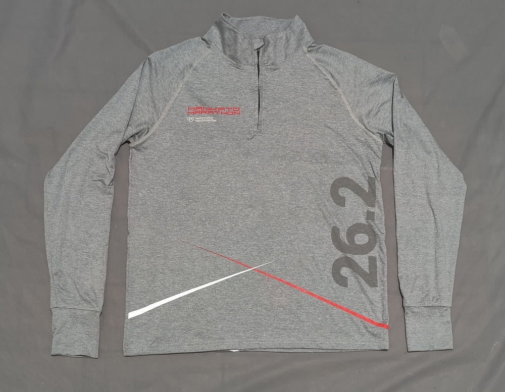 Mankato Marathon Men Sport Gray Polo T Shirt – Preloved Labels (view 2)