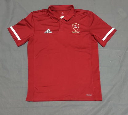 Adidas Men Sport Red Polo T Shirt