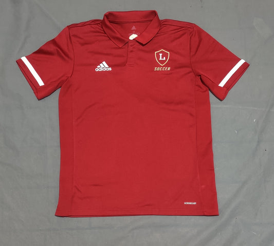 Adidas Men Sport Red Polo T Shirt