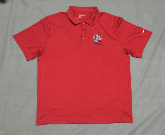 Nike Golf Men Sport Red Polo T Shirt