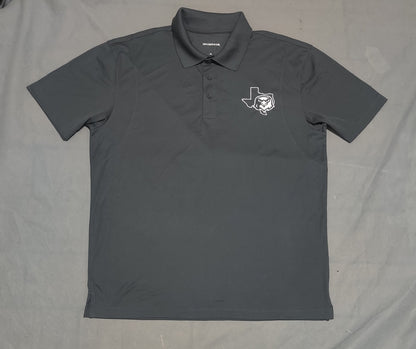 Sport Tek Men Sport Gray Polo T Shirt