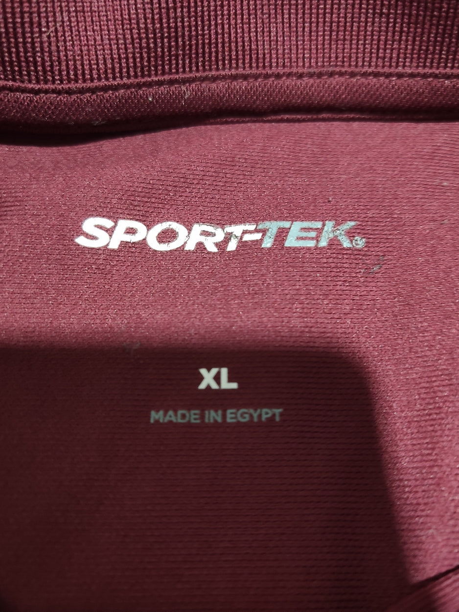 Sport Tek Men Sport Maroon Polo T Shirt – Preloved Labels (view 3)