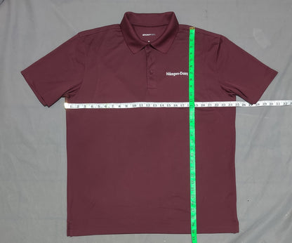 Sport Tek Men Sport Maroon Polo T Shirt – Preloved Labels (view 4)