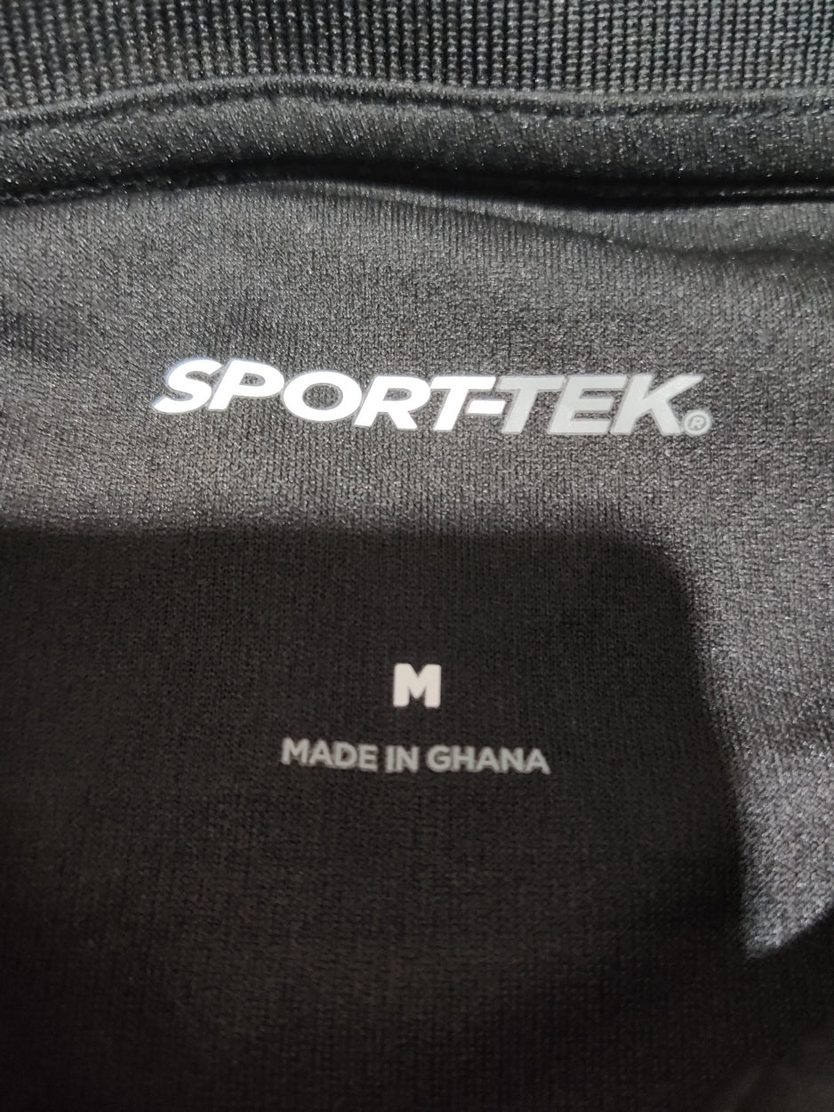 Sport Tek Men Sport Black Polo T Shirt – Preloved Labels (view 3)
