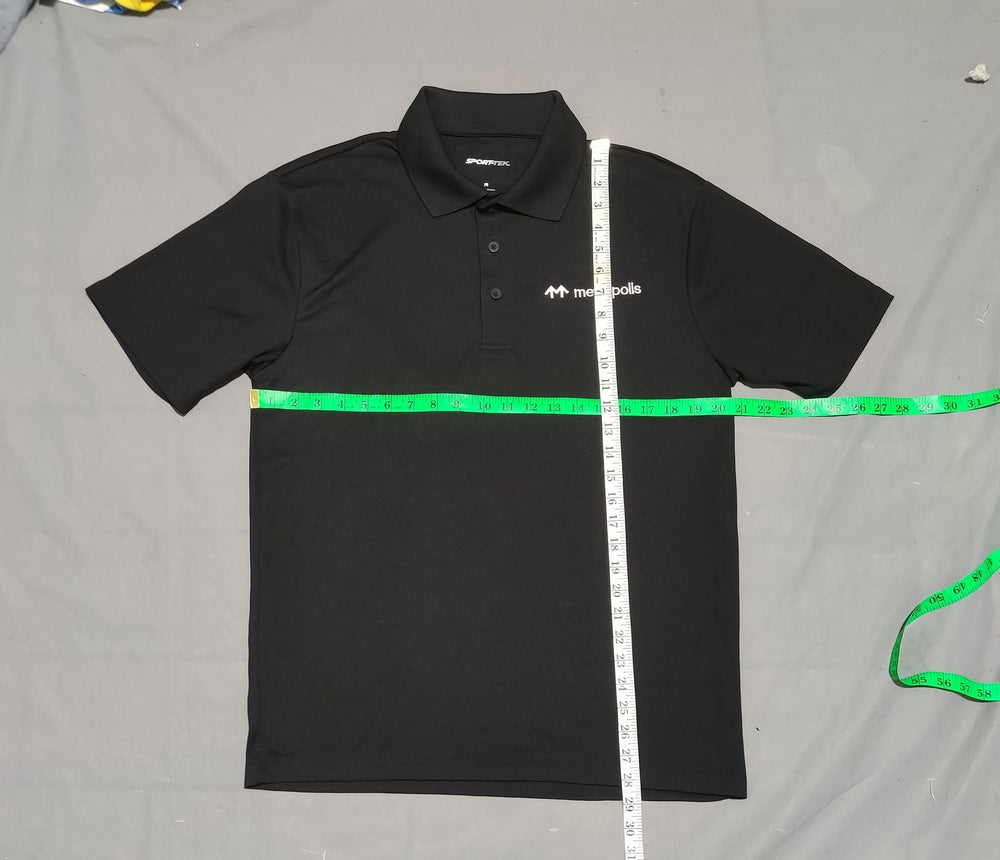 Sport Tek Men Sport Black Polo T Shirt – Preloved Labels (view 4)