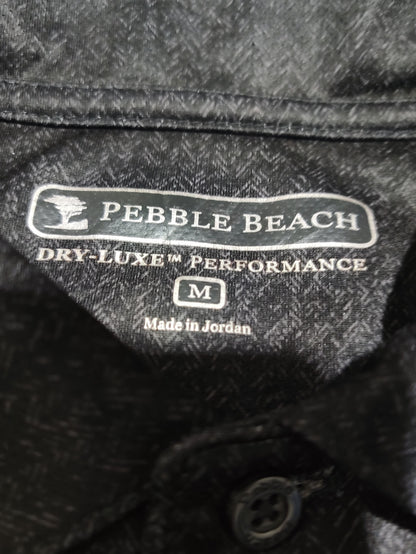 Pebble Beach Men Sport Gray Polo T Shirt – Preloved Labels (view 3)