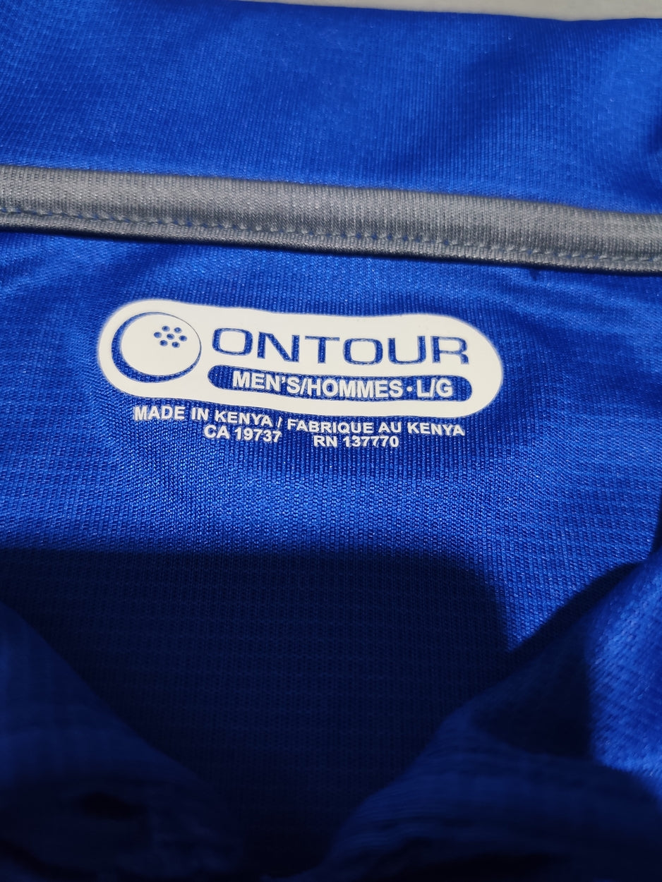 Ontour Men Sport Blue Polo T Shirt