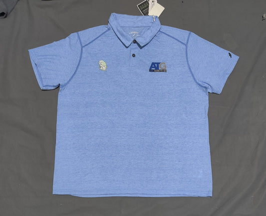 League Men Sport Blue Polo T Shirt