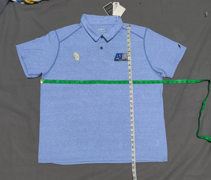 League Men Sport Blue Polo T Shirt