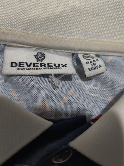 Devereux Men Sport Blue Polo T Shirt